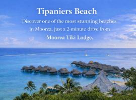 Bungalow Moorea Tiki Lodge - 2 min from beach, hotel a Moorea