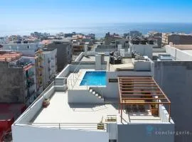 2 bdr aprt, stunning view, rooftop pool - LCGR