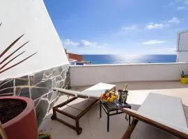 Unique house with cave by the sea with private terrace