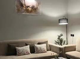 جناح انيق ملاذ بصالة وغرفة نوم بالبرج