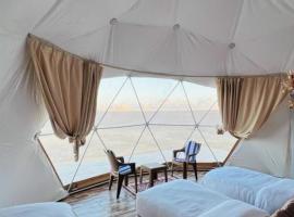 Wadi rum Rozana camp, luksuslik telkimispaik sihtkohas Wadi Rum