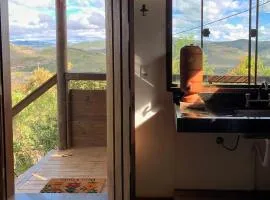 A Casa Montanha em Milho Verde com vista espetacular