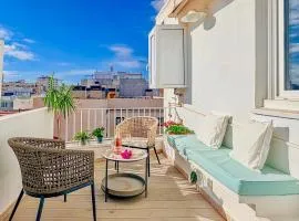 Bonaire Penthouse Sitges 2 terraces steps from beach