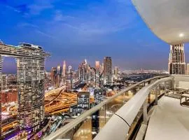 Luxury Burj Khalifa View Downtown Residence at Burj Vista Apartment