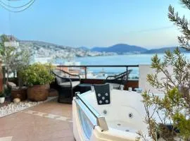 Eye Luxury Penthouse Saranda with jacuzzi