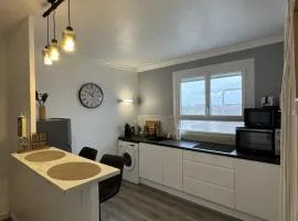 Appartement rénové centre-ville avec parking privé