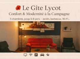 Lycot โรงแรมในDompierre-Becquincourt