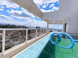 Apto Cobertura Piscina 08 pessoas 03 dormitórios Bertioga SP