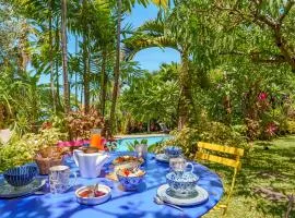 Villa tropicale avec piscine à 5 mn de la plage