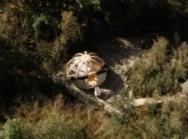 Wigwam et Dôdome sous les étoiles