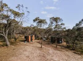 Pigeon Pair Tiny Houses by Tiny Away