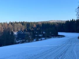 Berghaus am Katzenstein urgemütliches Wohnen im Wald, khách sạn ở Pobershau