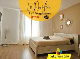 MonSejourBNB - Appartement - Le Duplex, à 3min de la gare de Poitiers !