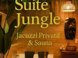 La Canopée, Jungle Room Suite de Luxe - Jacuzzi Sauna