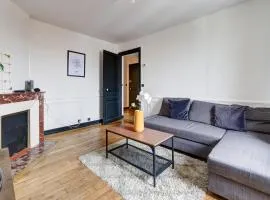 Cosy 3ch lumineux, central & calme, 8 pers