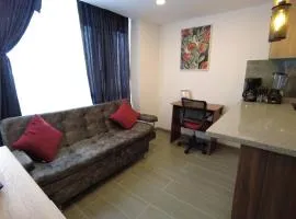 Apartamento dos dormitorios cerca del terminal terrestre y del aeropuerto