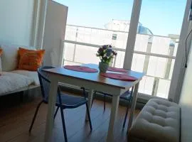 Departamento balcon y living