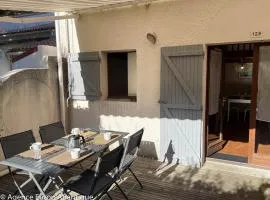 Charmante maison rénovée T2 bis 4 pers avec terrasse à La Palmyre - FR-1-705-17