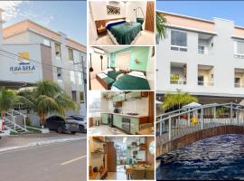 Flat Tapajós Alter 2 quartos, cozinha, climatizado, wifi 200mbps, estacionamento e self check-in, hotel u gradu Santarem