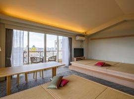 TATAMI NO YADO Chatan Mihama by COLDIO, отель в Тятане