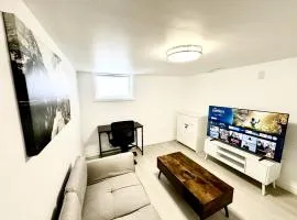 Modern 2 bedrooms 1 bath updated unit Near Downtown Kitchener & Airport