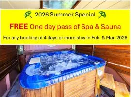 Private king guest room 2 with free parking