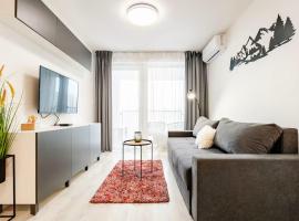 SkyFlat Bratislava-New Apartment near Airport Free Parking, Hotel in Bratislava