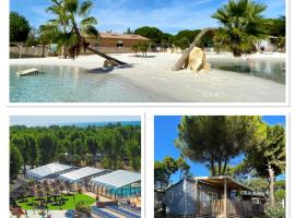 Domaine de la Yole 5 étoiles MH 3 chambres et Terrasse cosy couverte pour votre confort โรงแรมในวองเดรอส์