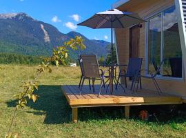 Viesnīca Tiny house Hornopiren pilsētā Hornopirena