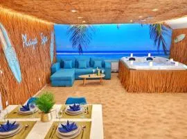 PLAYA SPA-4 Pers-Jacuzzi-Parking-Jardin-Clim-Colmar