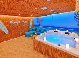 PLAYA SPA-4 Pers-Jacuzzi-Parking-Jardin-Clim-Colmar