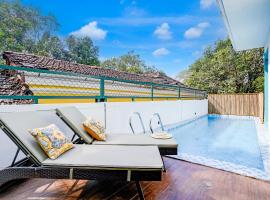 DanCenter Valencia Villa Siolim | 3BHK | Pvt Pool | Goa, מלון בCamorlim