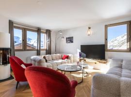 Chalet Alaska 7 130 m2 Balcony Ski in Parking, hotel a Val Thorens