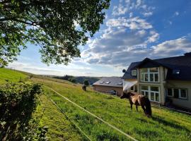 Ferienhaus Schilz II - Urlaub auf dem Bauernhof, khách sạn ở Plütscheid