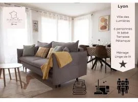 Visitez Lyon Bel Appartement spacieux le Joliot Curie 4-6 pers à Lyon - Eurexpo - LDLC ARENA