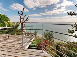 La Clef Decamp Cottage Pêcheur 12pers vue Mont St-Michel、Champeauxのホテル