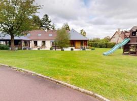 La Clef Decamp Greenland 15pers jacuzzi sauna airhockey billard, hotel in Hudimesnil