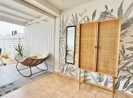 Appartement confortable avec jacuzzi à Sainte-Anne, 30 m²