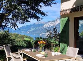 Viesnīca 3-bedroom secure house, 1hr by car to Davos and WEF pilsētā Quarten