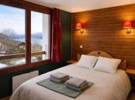 T2 ambiance chalet près d'Évian - Piscine & Tennis - Vue Lac Léman