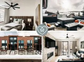 Modern Mountain Townhome - Rooftop Hot Tub
