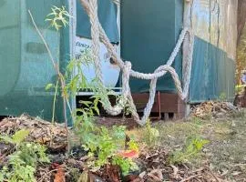 Glamping Punta del Este Casa Rodante Deck y Pileta
