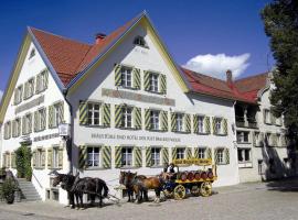 Braustüble und Hotel zur Post, viešbutis mieste Weiler-Simmerberg