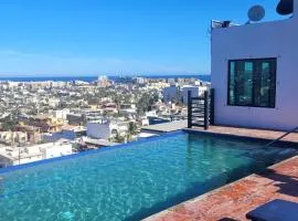 2Bed 2Bath Cabo Sunrise condo with extended balcony