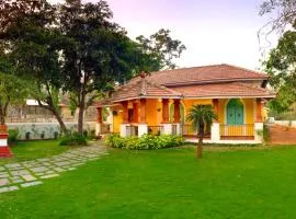 ELIVAAS Terra Rosa Portuguese-styled 4-BHK Villa With Private Pool, Garden, Veranda & Sit-out Area