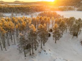 Ullr Glass Cabin with Forest View、アルビッツヤウルのホテル