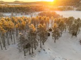 Ullr Glass Cabin with Forest View