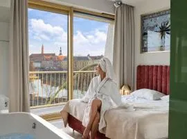 Apartamenty z jacuzzi i widokiem na Odrę - Boulevard Drobnera