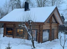 Nordic Log-House with Sauna, hotel Valgában