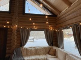 Nordic Log-House with Sauna, hotel i Valga